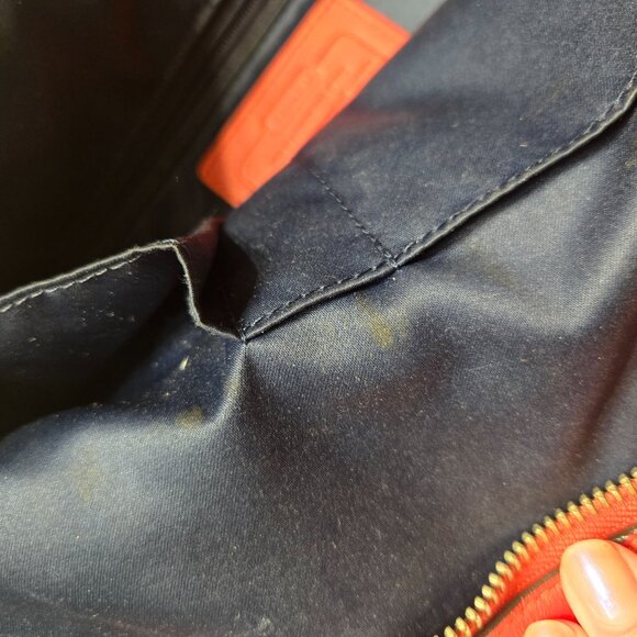 Coach Park Colorblock Leather Hobo Large Shoulder Bag Purse F24369 - Picture 7 of 9